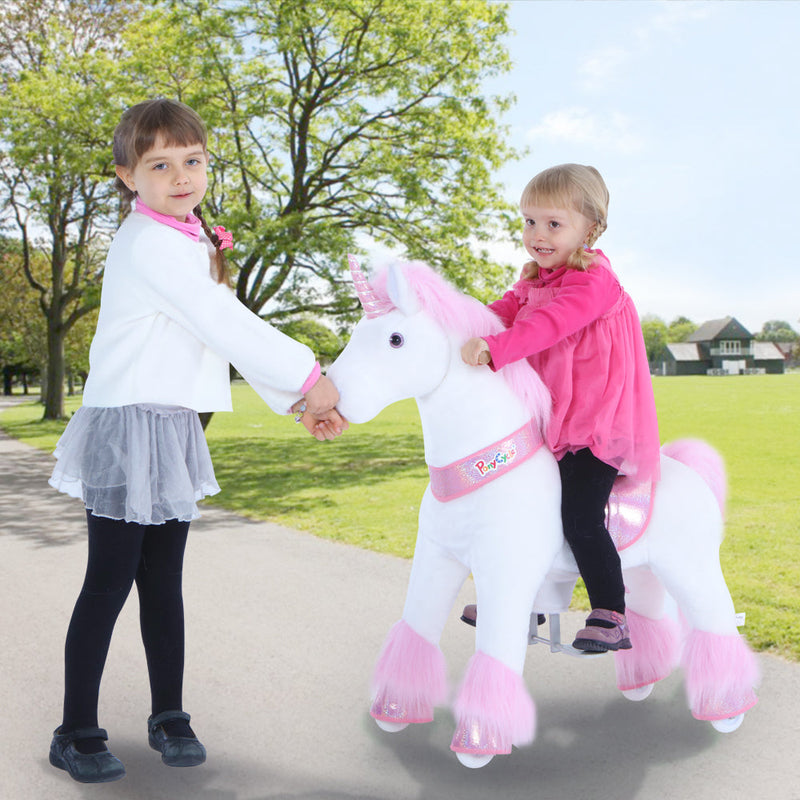 Ride On Pink Unicorn Toy From PonyCycle - Ages 4-9