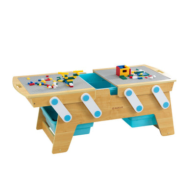 KidKraft Building Bricks Play N Store Table