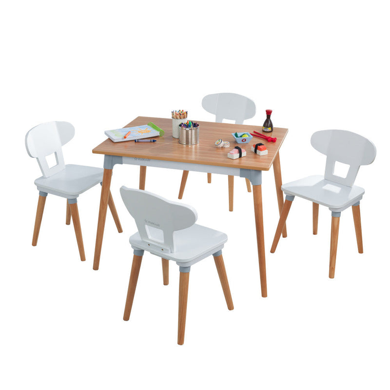 KidKraft Mid-Century Kid™ Toddler Table & 4 Chair Set