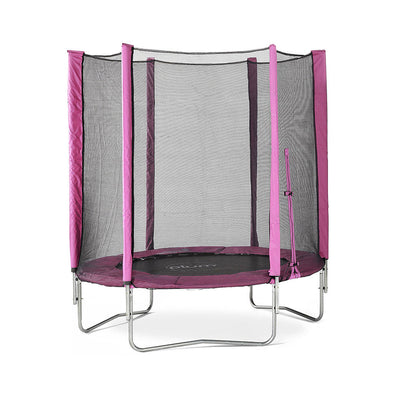 Plum® 6ft Junior Trampoline & Enclosure - Pink