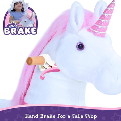 Ride On Pink Unicorn Toy From PonyCycle - Ages 3-5