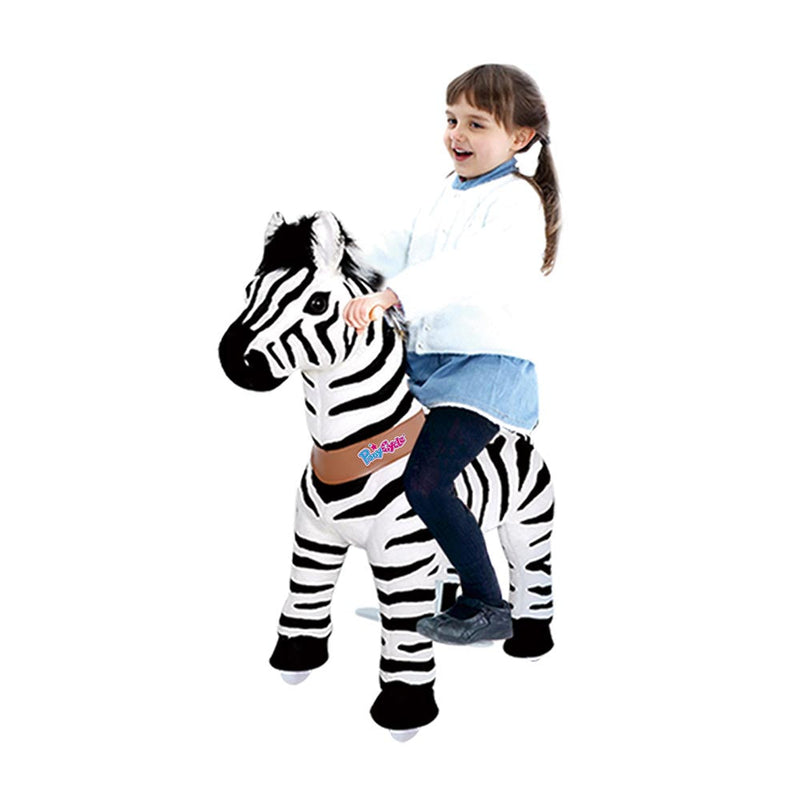 Ride On Zebra Toy From PonyCycle - Ages 4-9