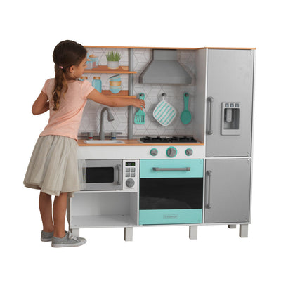 KidKraft Gourmet Chef Play Kitchen with EZ Kraft Assembly™