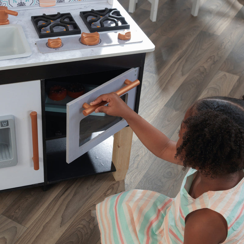 KidKraft Artisan Island Toddler Play Kitchen with EZ Kraft Assembly™