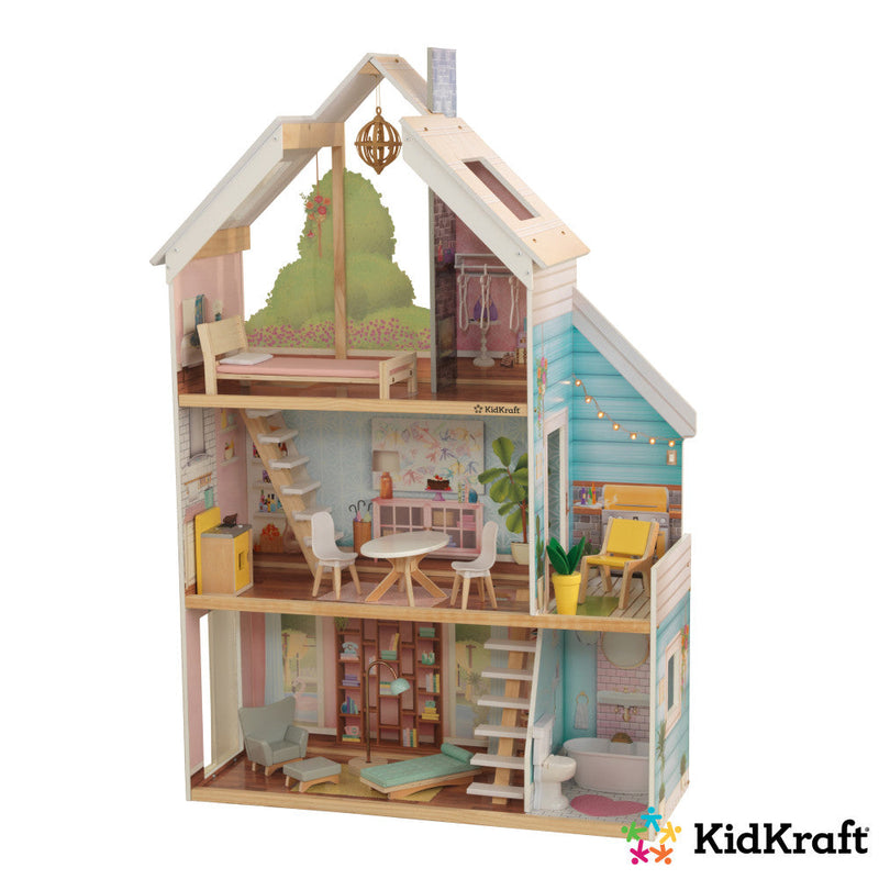 KidKraft Zoey Dollhouse with EZ Kraft Assembly™