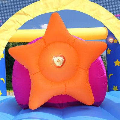 Kids Bouncy Castle Unicorn Hit Me From Happy Hop