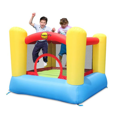 Plum® Happy Hop Bouncy Castle with Safety Enclosure