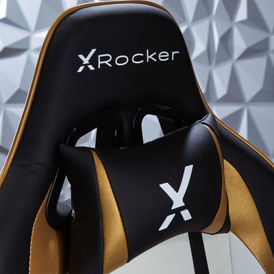 X Rocker Agility Jr Esports Gaming Chair For Juniors - Gold