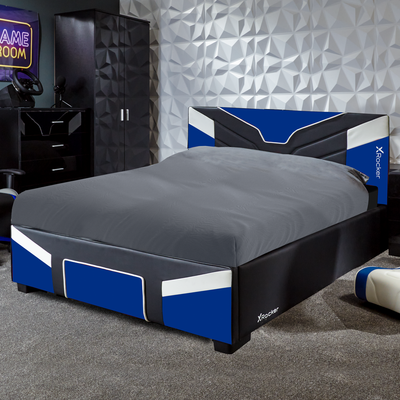 X Rocker Cerberus Gaming Bed In A Box - Blue (3 Sizes)