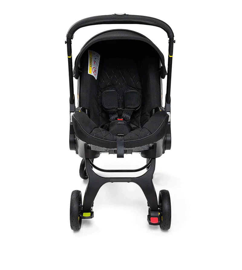 Doona Infant Car Seat - Limited Edition - Midnight Black - FREE Essentials Changing Bag