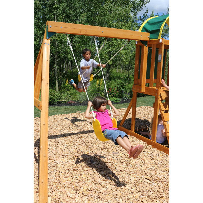 KidKraft Ainsley Climbing Frame & Kids Outdoor Playhouse