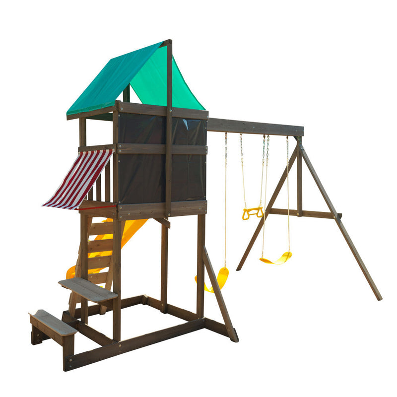 KidKraft Newport Wooden Swing Set / Playset