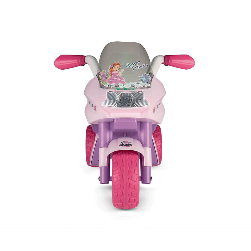 Peg Perego Flower Princess - 6V Kids Electric 3 Wheel Motorbike
