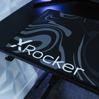 X Rocker Panther Gaming Desk With Mousepad