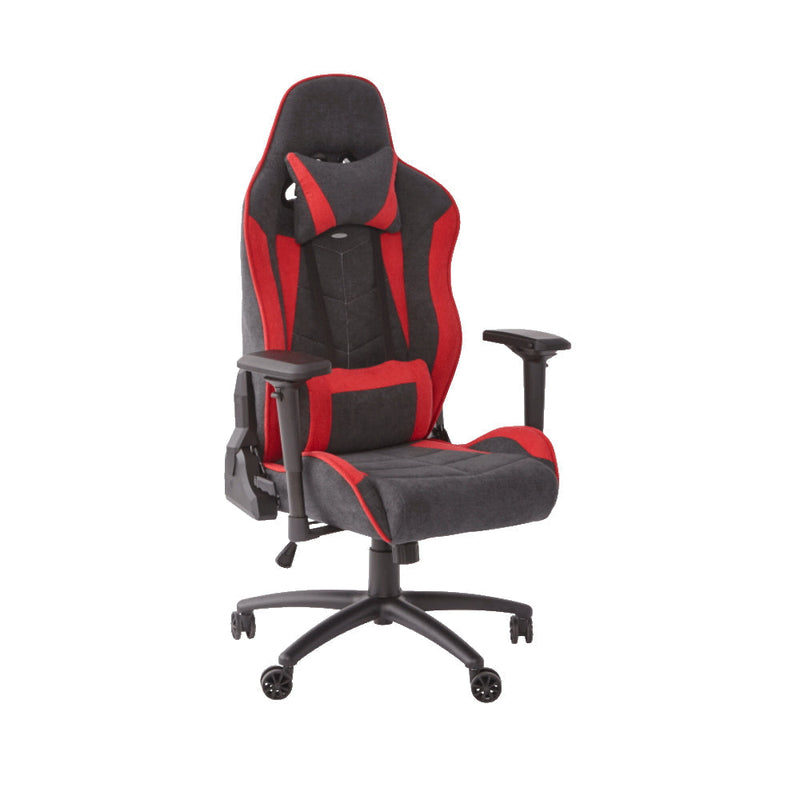X Rocker Siena Gaming Fabric Office Chair - Red